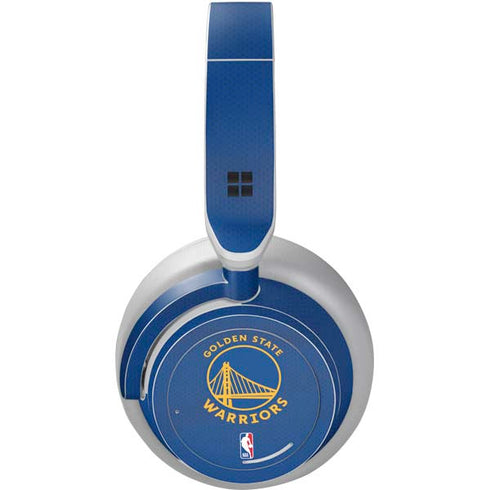 NBA Golden State Warriors Jersey Surface Headphones Skin